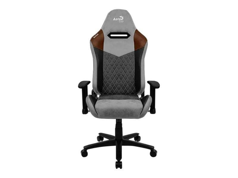 AeroCool FOTEL AEROCOOL AC-280 DUKE SZARY Büro Stuhl - AeroSuede