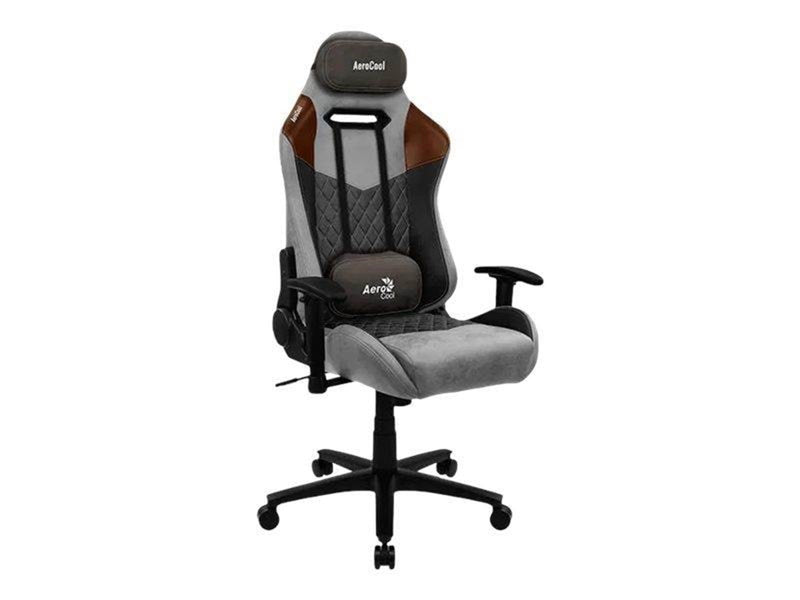 AeroCool FOTEL AEROCOOL AC-280 DUKE SZARY Büro Stuhl - AeroSuede