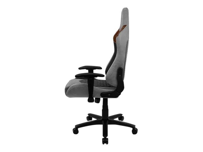AeroCool FOTEL AEROCOOL AC-280 DUKE SZARY Büro Stuhl - AeroSuede