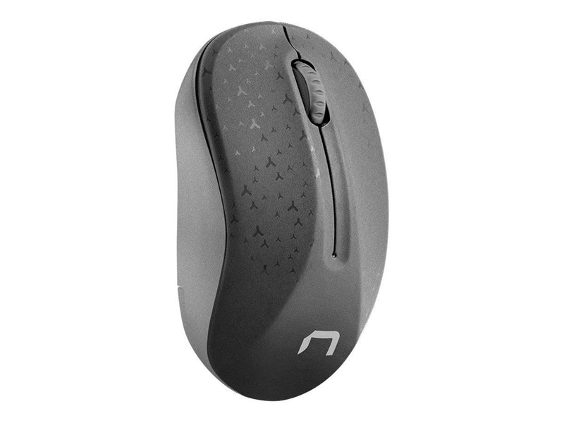 Natec MYSZ BEZPRZEWODOWA TOUCAN BLACK-GREY 1600DPI - Maus (Grau)