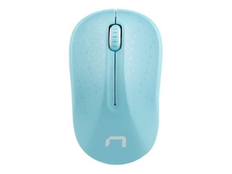 Natec MYSZ BEZPRZEWODOWA TOUCAN BLUE-WHITE 1600DPI - Maus (Blau)