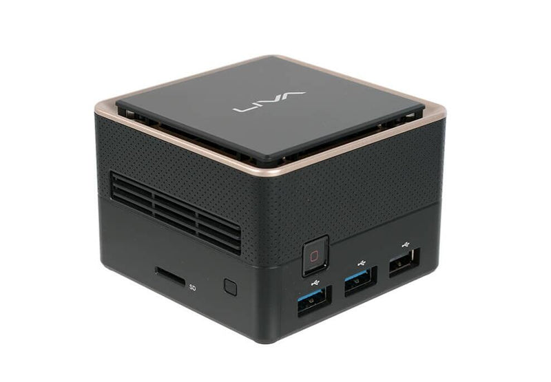 ECS Elitegroup LIVA Q3Plus V1605 Barebone Mini PC 15Watt-APU eMMC (64GB/128GB)