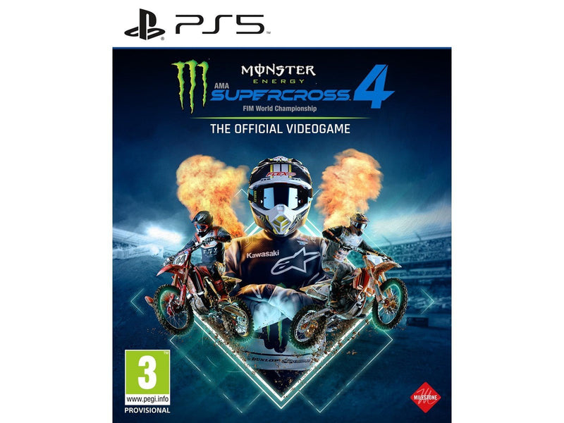 Monster Energy Supercross: The Official Videogame 4 - Sony PlayStation 5 - Rennspiel - PEGI 3