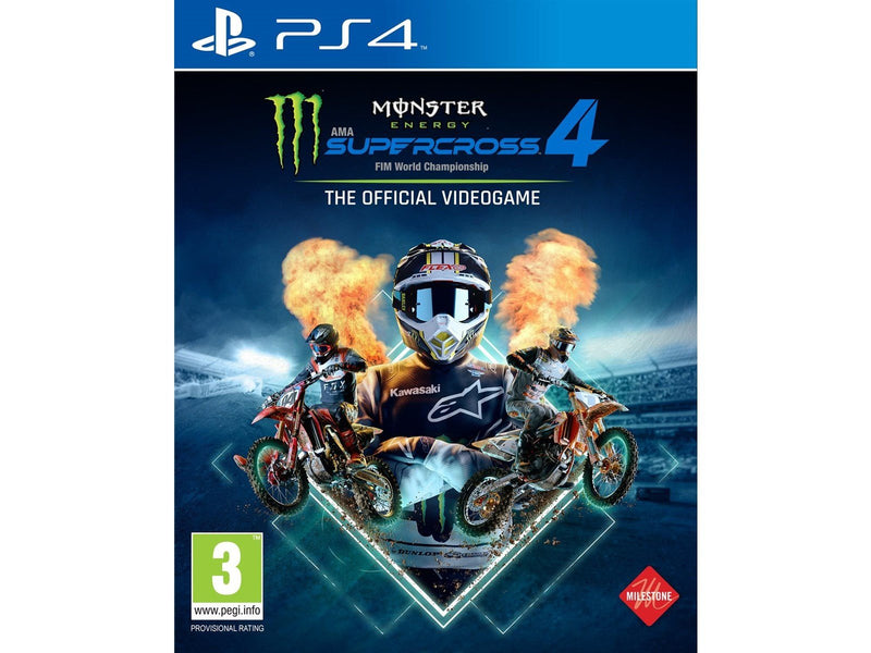 Monster Energy Supercross: The Official Videogame 4 - Sony PlayStation 4 - Rennspiel - PEGI 3