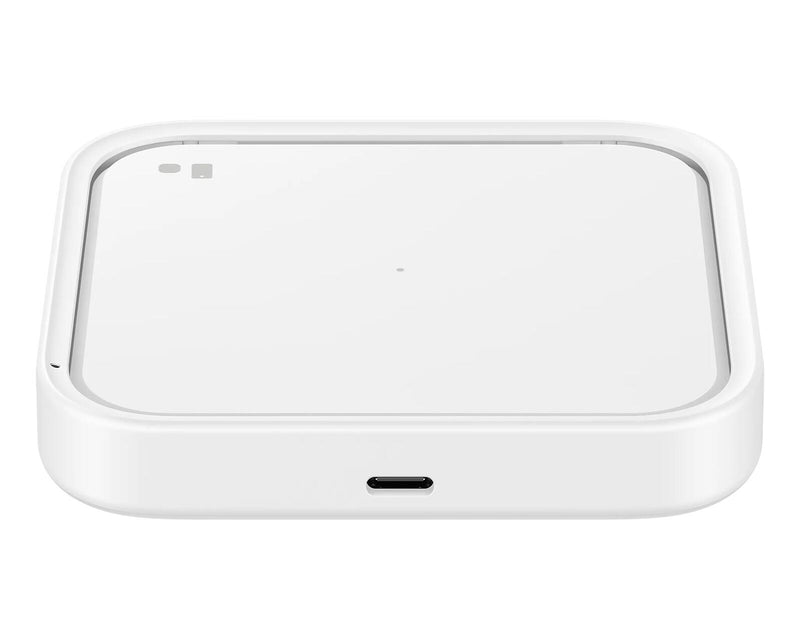 Samsung Wireless Charger Pad mit Schnellladeadapter EP-P2400T - Induktive Ladestation (White)