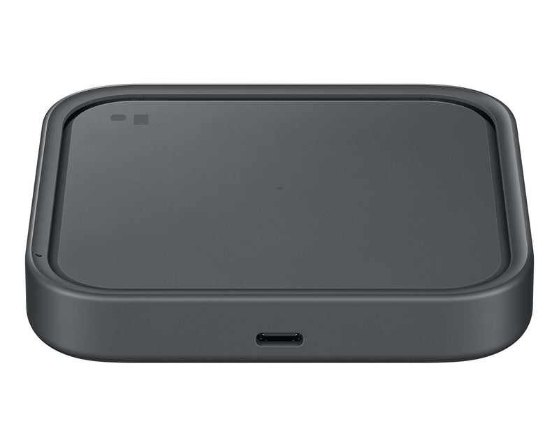 Samsung Wireless Charger Pad mit Schnellladeadapter EP-P2400T - Induktive Ladestation (Dark Gray)