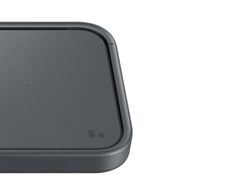 Samsung Wireless Charger Pad mit Schnellladeadapter EP-P2400T - Induktive Ladestation (Dark Gray)