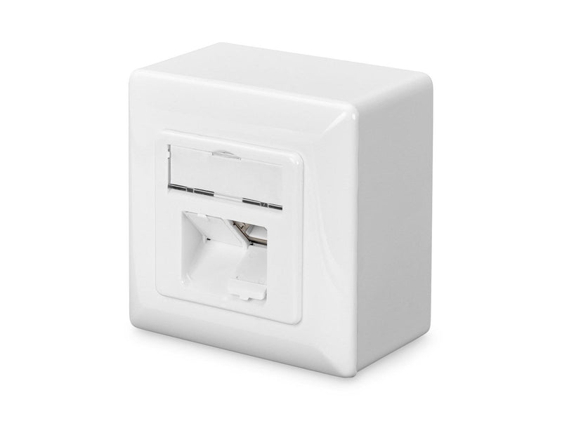 DIGITUS DN-9006-N CAT 6 Class E wall outlet shielded surface mount