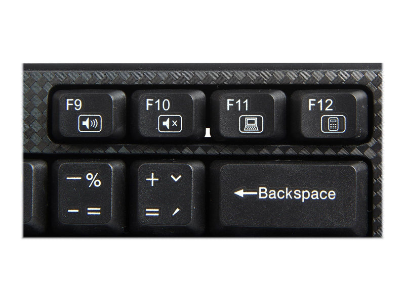 Yenkee YKB 1002CS - keyboard - QWERTZ - Tastaturen - Schwarz