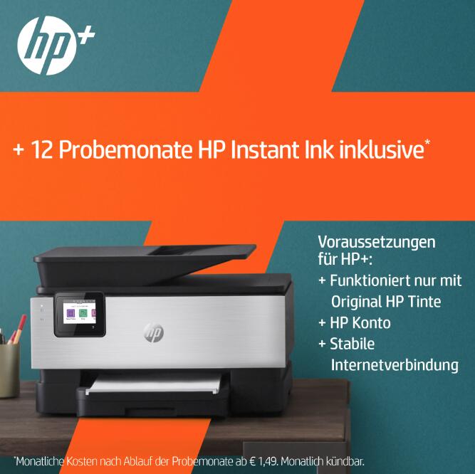 HP Officejet Pro 9019e Tintenstrahl-Multifunktionsgerät