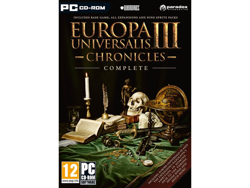 Europa Universalis III: Chronicles Complete - Windows - Strategie - PEGI 12
