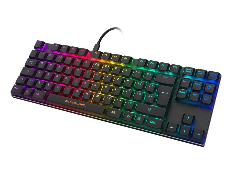 Deltaco GAMING - Gaming Tastaturen - Englisch - UK - Schwarz