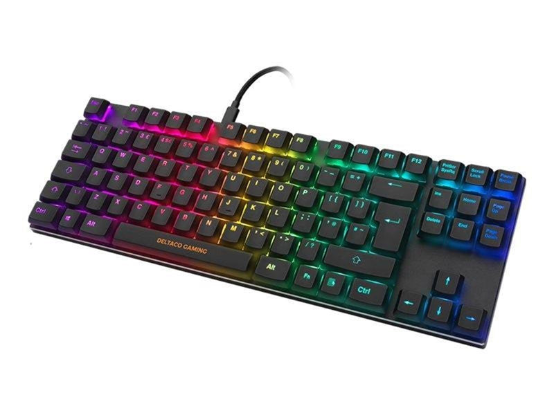 Deltaco GAMING - Gaming Tastaturen - Englisch - UK - Schwarz
