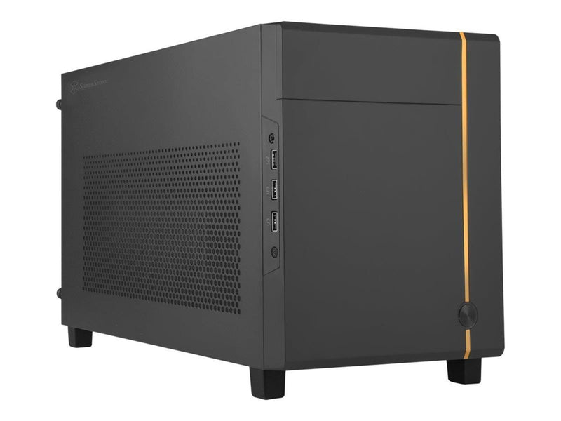 SilverStone SUGO SG14B - Gehäuse - Miditower - Schwarz