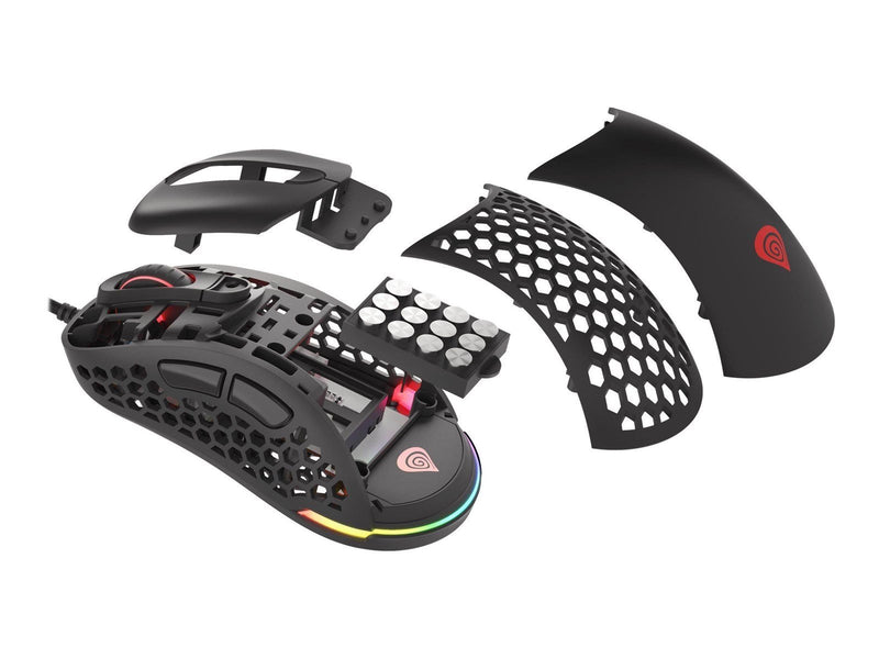 Genesis Xenon 800 - Maus (Schwarz)