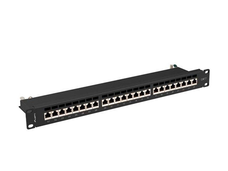 Lanberg PPS7-1024-B - patch panel - 1U - 19"