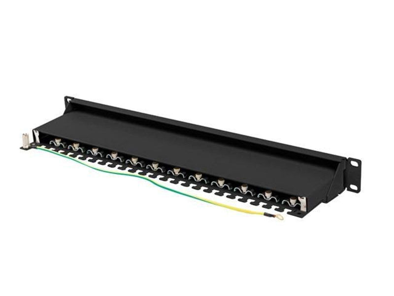 Lanberg PPS7-1024-B - patch panel - 1U - 19"