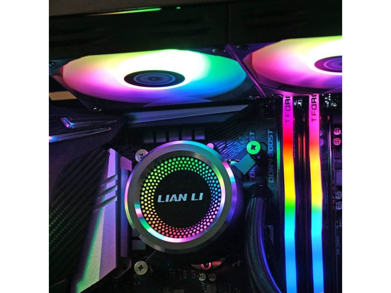Lian Li GALAHAD AIO 240 RGB V2 - Black - CPU-Wasserkühlung - Max 32 dBA