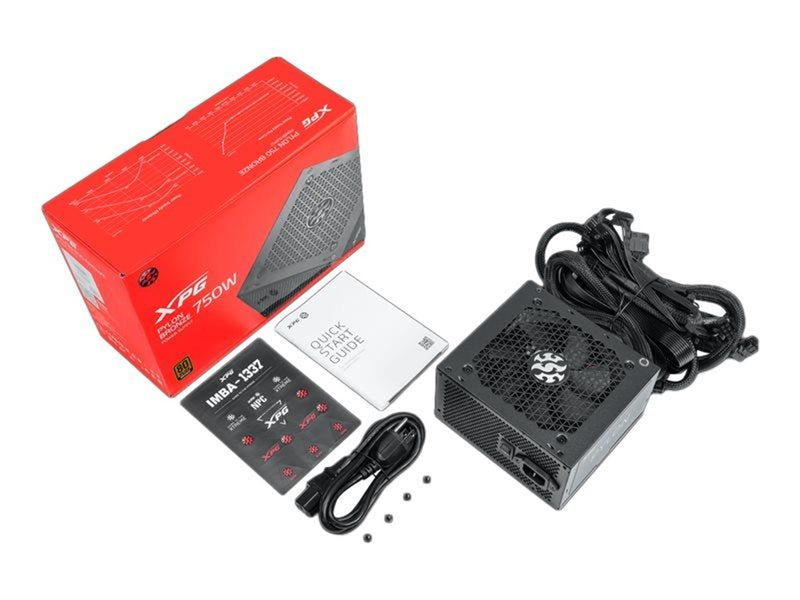 A-Data XPG PYLON Netzteile - 550 Watt - 120 mm - ATX - 80 Plus Bronze zertifiziert