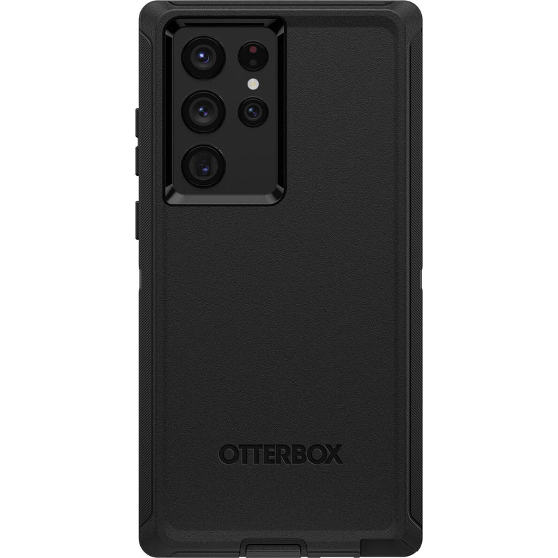 OtterBox Defender Series Schutzhülle für Samsung Galaxy S22 Ultra (Schwarz)