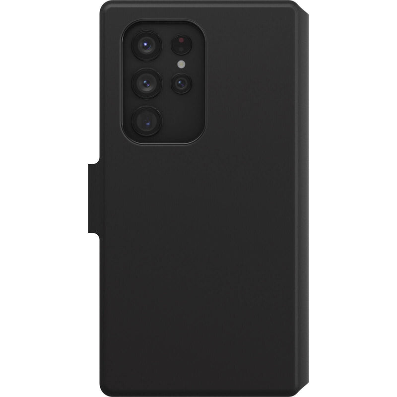 OtterBox Strada Via Series Schutzhülle für Samsung Galaxy S22 Ultra (Schwarz)