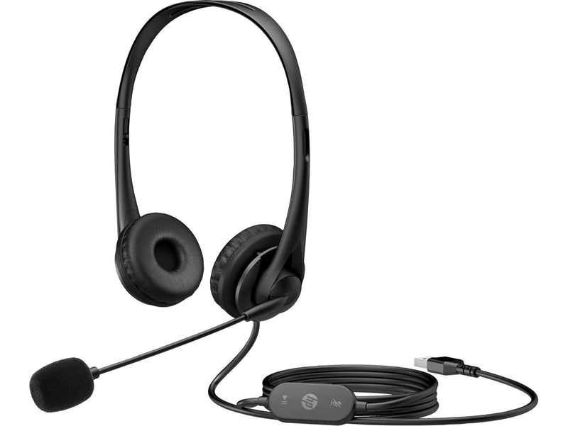 HP G2 Stereo-USB-Headset (kabelgebunden)
