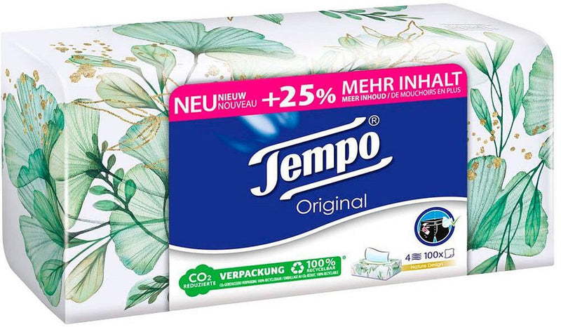 Tempo Taschentücherbox Original - 100 Tücher