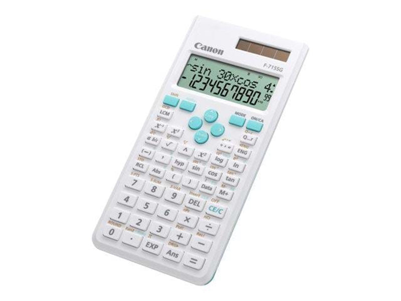 Canon F-715SG Scientific Calculator - White & Blue