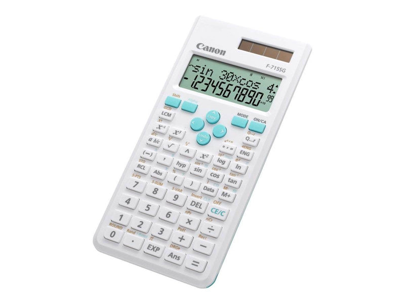 Canon F-715SG Scientific Calculator - White & Blue