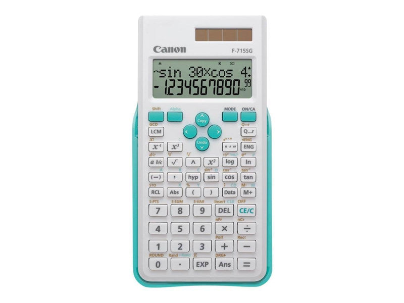 Canon F-715SG Scientific Calculator - White & Blue