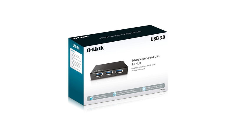 D-Link DUB-1340 4-Port USB 3.0 Hub