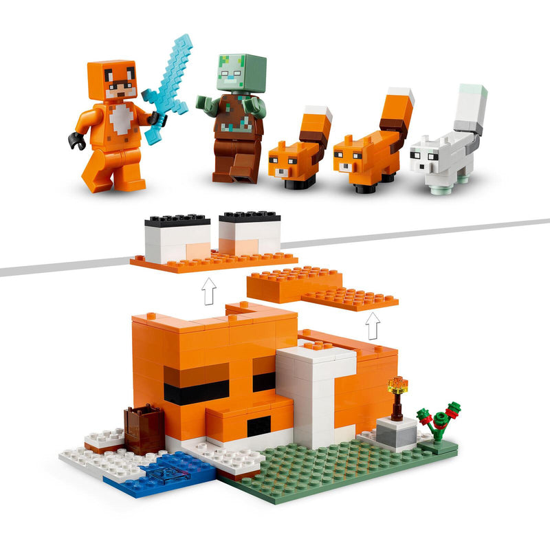 LEGO® Minecraft Die Fuchs-Lodge 21178