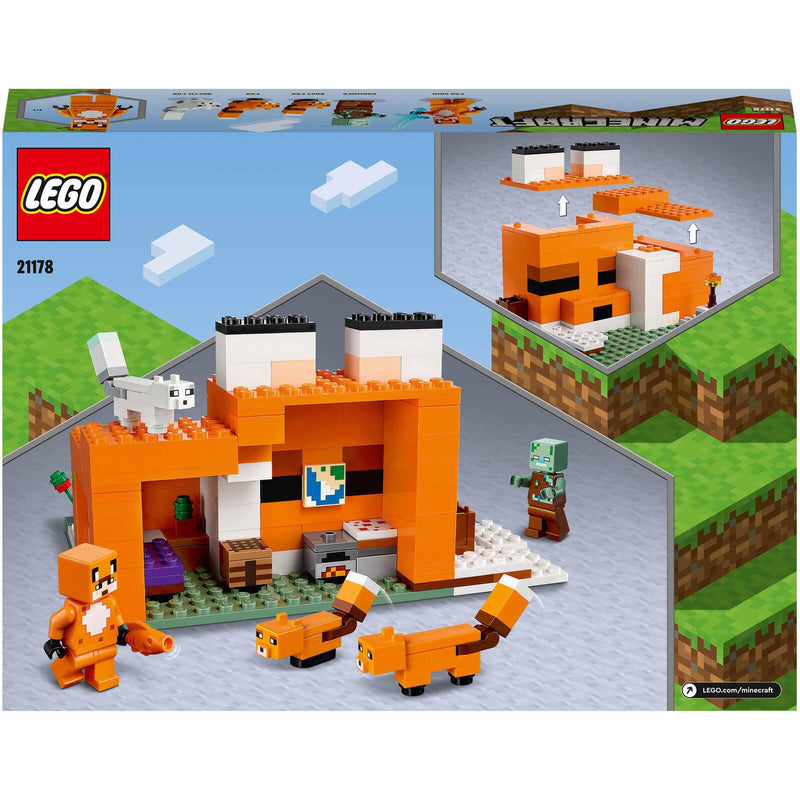 LEGO® Minecraft Die Fuchs-Lodge 21178