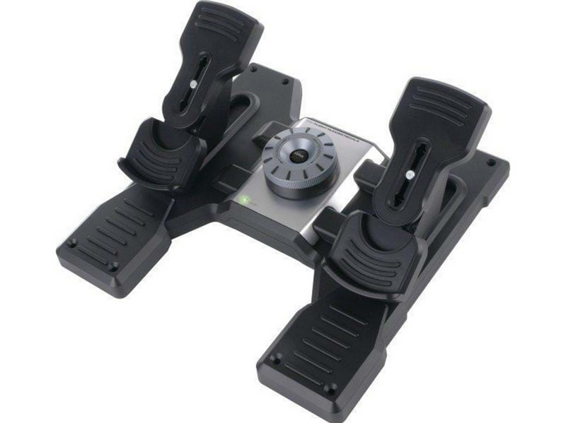 Logitech G Saitek Pro Flight Rudder Pedals - Wired Controller - PC
