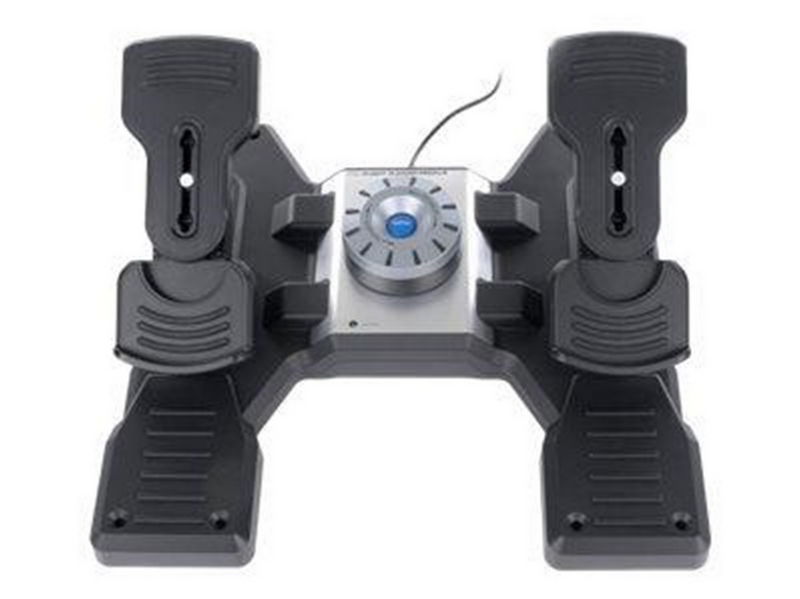 Logitech G Saitek Pro Flight Rudder Pedals - Wired Controller - PC