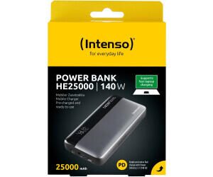 Intenso Power Bank HE 25000 mAh Grau-Schwarz USB C/C