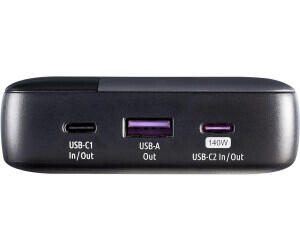 Intenso Power Bank HE 25000 mAh Grau-Schwarz USB C/C