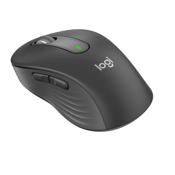 Logitech Signature M650 Medium Graphite Wireless Maus für die rechte Hand