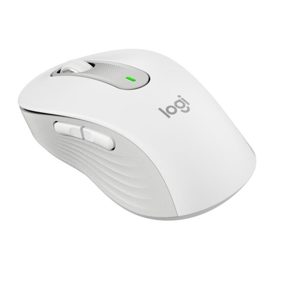 Logitech Signature M650 Medium Off-White Wireless Maus für die rechte Hand