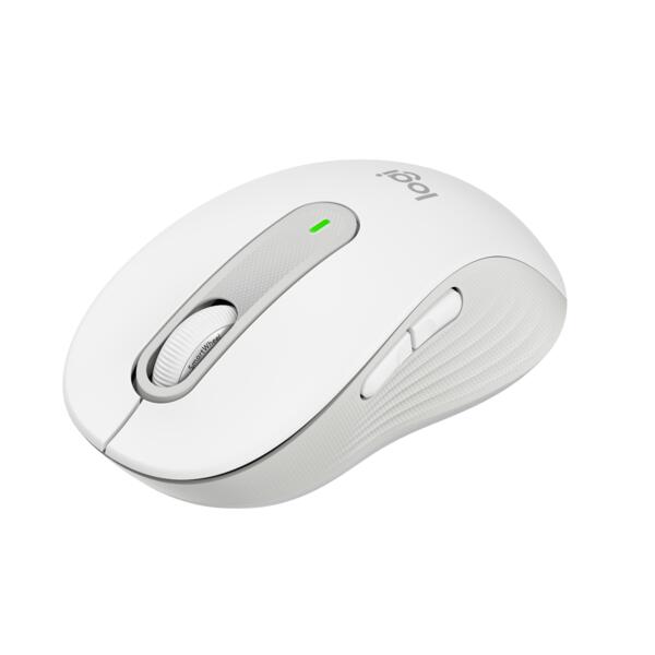 Logitech Signature M650 Medium Off-White Wireless Maus für die rechte Hand (for Business)