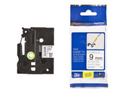 Brother TZe FX221 - Flexitape - Schwarz auf Weiß - Rolle (0,9 cm x 8 m) - 1 Rolle(n) - für P-Touch PT-1000, 1005, 1010,