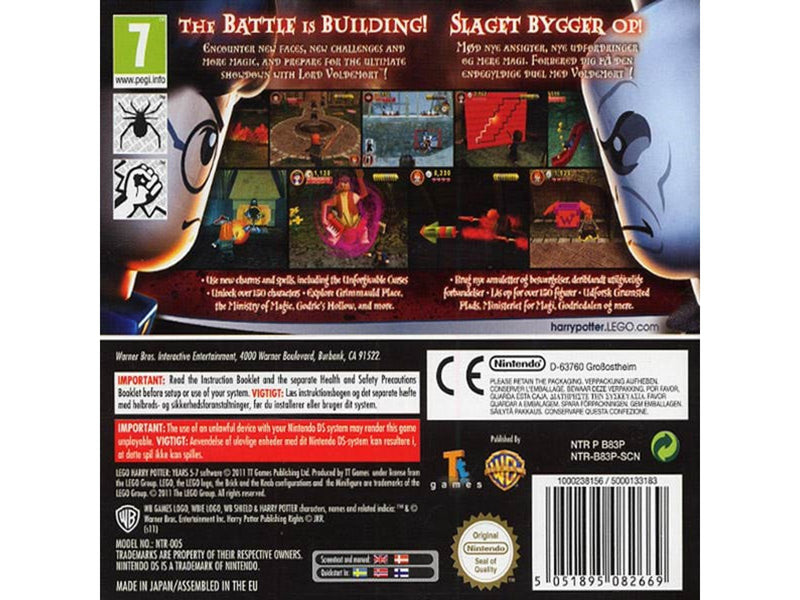 LEGO Harry Potter: Years 5-7 - Nintendo DS - Action/Abenteuer - PEGI 7