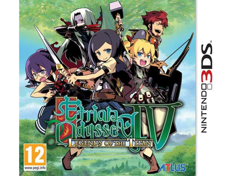 Etrian Odyssey IV: Legends of the Titan - Nintendo 3DS - RPG - PEGI 12