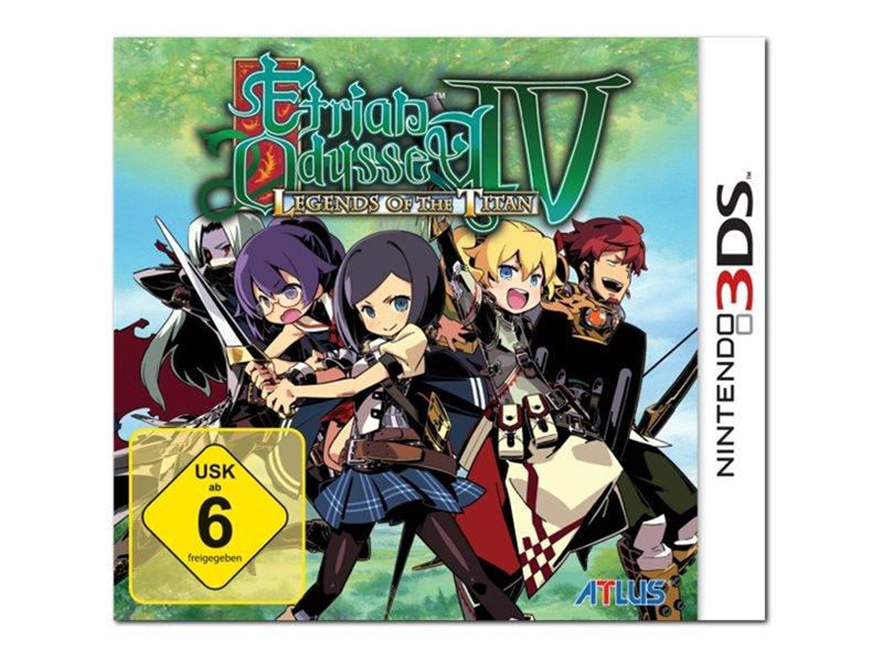 Etrian Odyssey IV: Legends of the Titan - Nintendo 3DS - RPG - PEGI 12