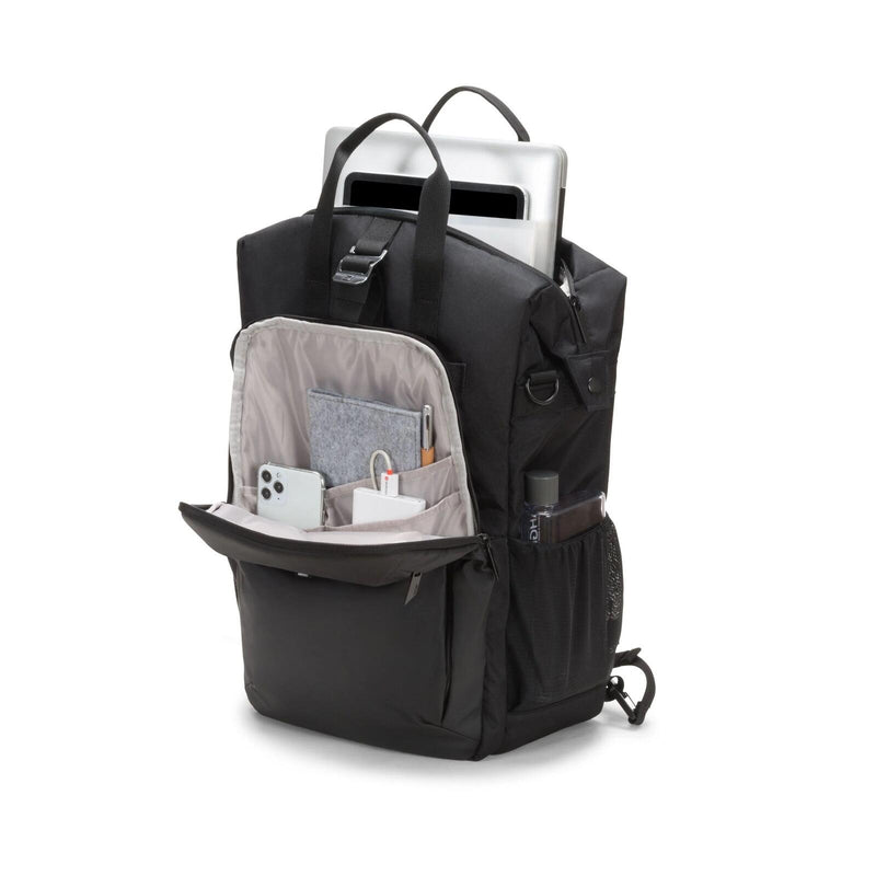 DICOTA Go Dual 13'-15,6' Notebook-Rucksack - Schwarz