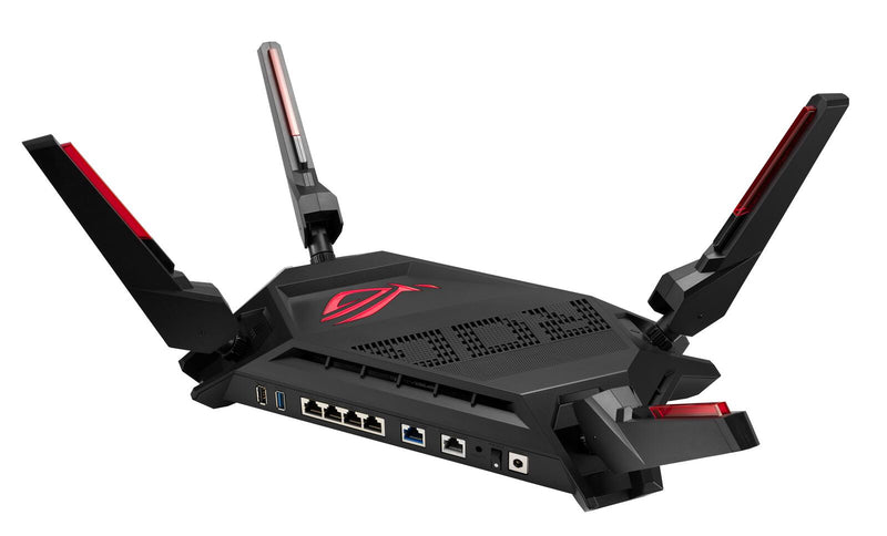 ASUS ROG Router GT-AX6000 Rapture Dual-Band WiFi 6 2.5G Ethernet (90IG0780-MO3B00)