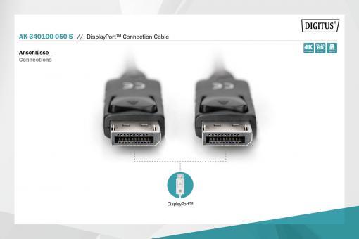 DIGITUS DisplayPort-Anschlusskabel 5m