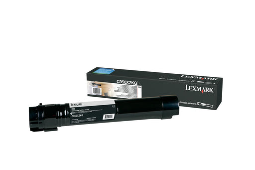 Lexmark Original Toner Standard Variante - C/X950 schwarz 32.000 Seiten (C950X2KG)