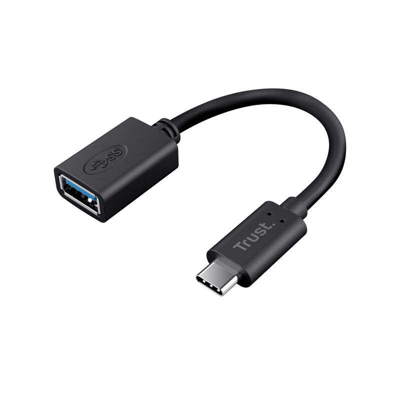 Trust CALYX USB-C-auf-USB-A Adapterkabel - Schwarz
