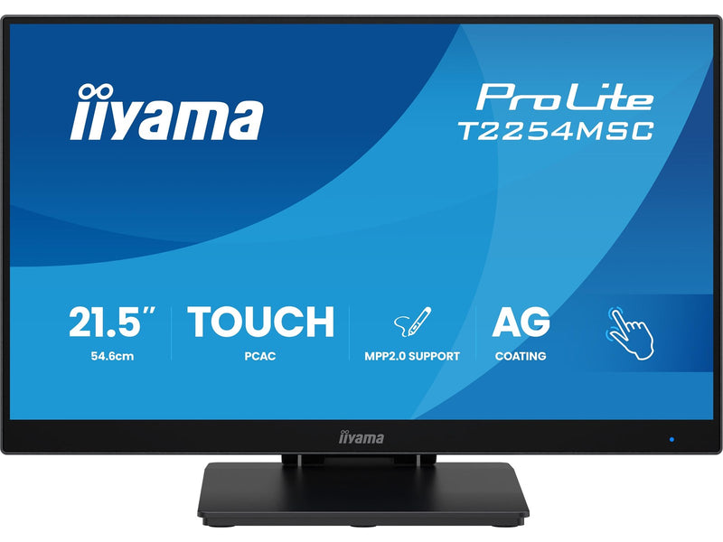 21" iiyama ProLite T2254MSC-B2AG - 1920x1080 (FHD) - 100Hz - IPS